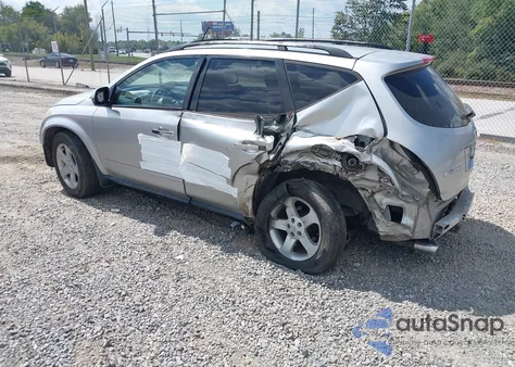 2003 Nissan Murano Sl/Se z USA, uszkodzony, nr VIN JN8AZ08W33W216742